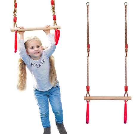 Garden swing for children gymnastic trapeze