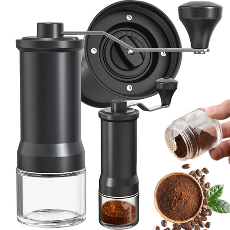 Hand grinder for grinding coffee beans nuts herbs salt strong espresso