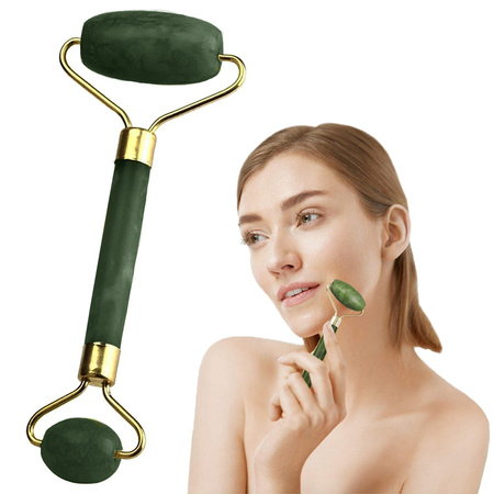 Jade roller facial massager jade roller