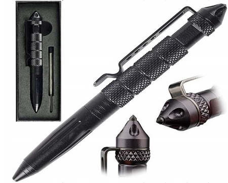 Kubotan samoobrony tactical long language 2x cartridge