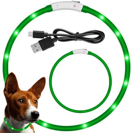 LED luminous collar for dogs and cats, USB adjustment
