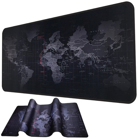 Large gaming mouse pad map 90x40 office