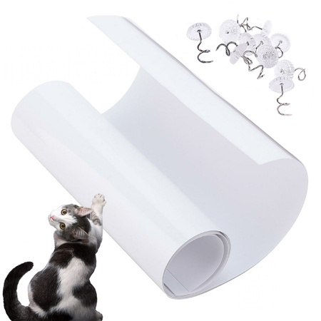 Large protective foil scratching post for cat furniture 2 pcs