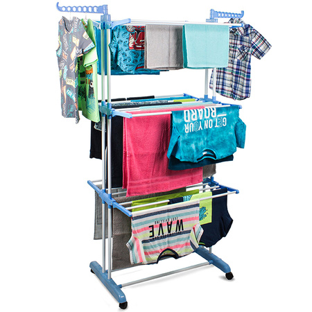 Laundry dryer for washing clothes, foldable stand large