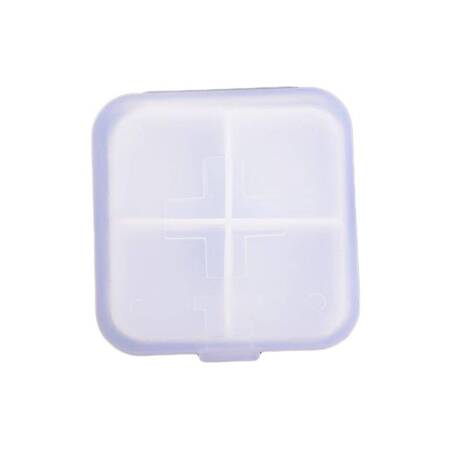 MEDICINE BOX 4 COMPARTMENTS WHITE (300) GAB_A