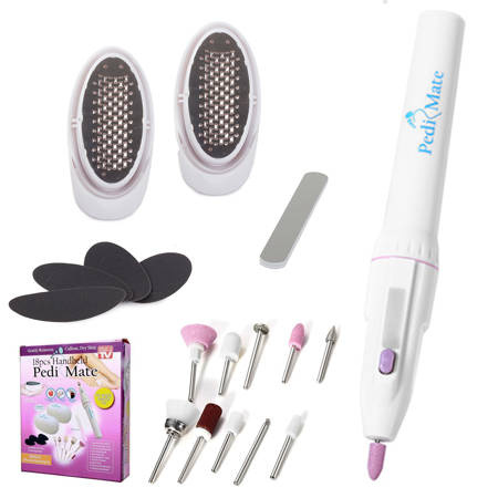 Manicure pedicure set grater milling machine
