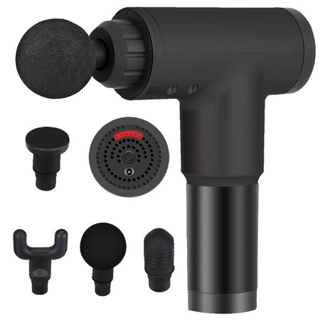 Massage gun wireless massager 4 heads
