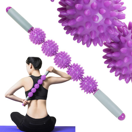 Massage roller body roller rotating for the back