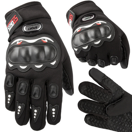 Motorbike protective gloves touch l