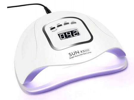 Nail lamp 46 led uv 150w for hybrids gels strong sun x5 max lcd