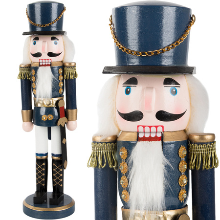 Nutcracker wooden soldier decorative christmas figurine gift