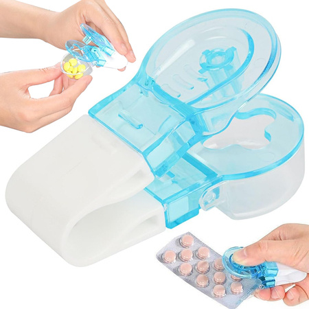 PILL DISPENSER BLUE (300) GAB_A