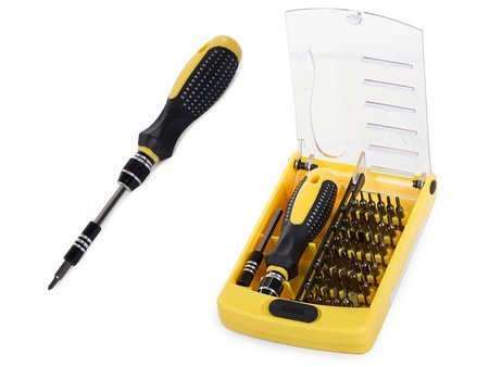 Precision torx screwdrivers set screwdriver case