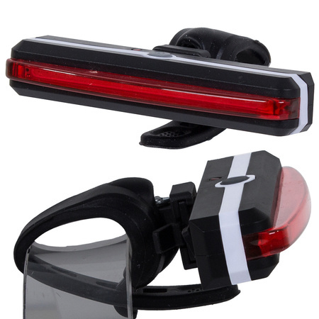 Rear bicycle lamp usb led cob for bicycle
