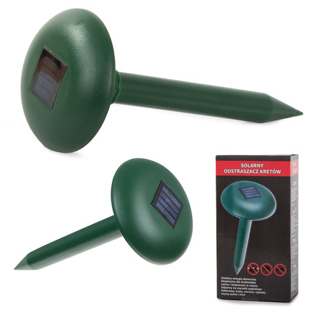 Solar repeller of mole voles and mole pests