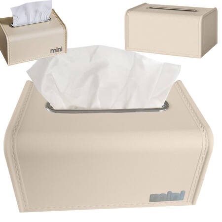 Tissue box tissue organiser tray