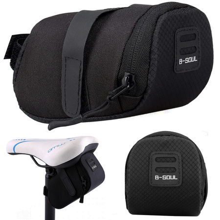 Under-saddle waterproof bicycle bag under-saddle pouch