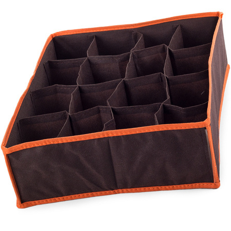 Underwear organizer for cabinet drawer 16
