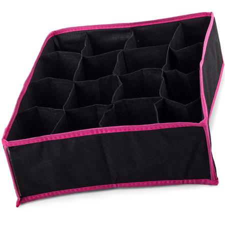 Underwear organizer for cabinet drawer 16