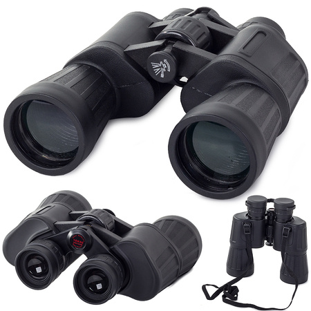 Verk 10x50 binoculars military hunting pouch