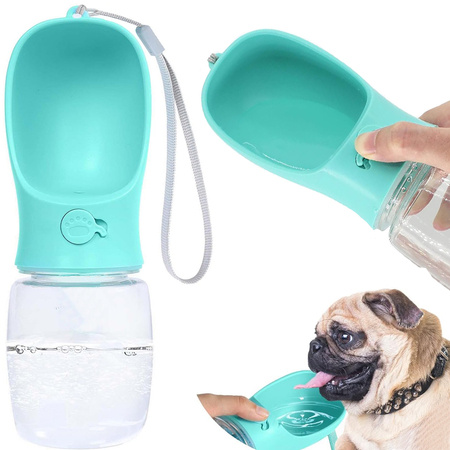 Water bowl portable dog walking poison 380ml