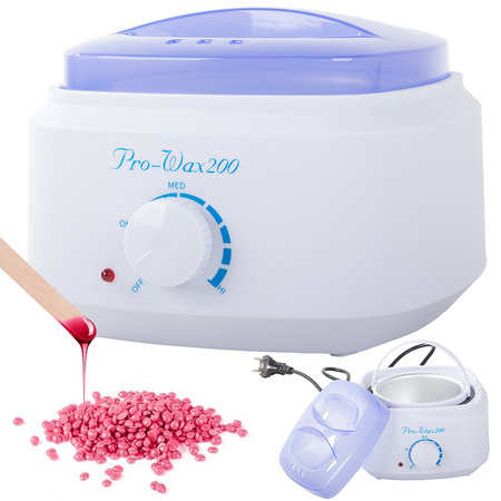 Wax heater in a can for soft and hard wax