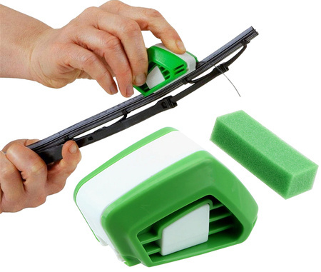 Wiper regenerator, feather trimmer, sponge
