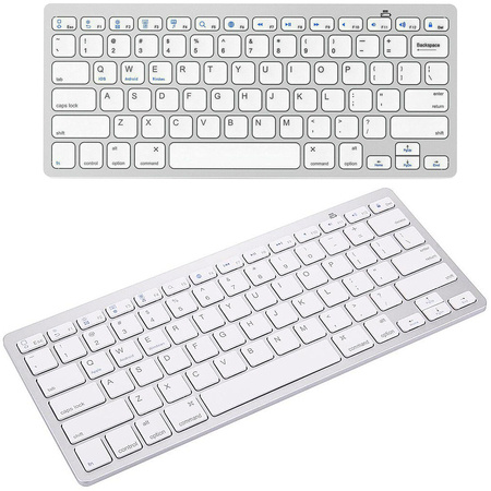 Wireless bluetooth keyboard for pc ipad mac small slim low-profile