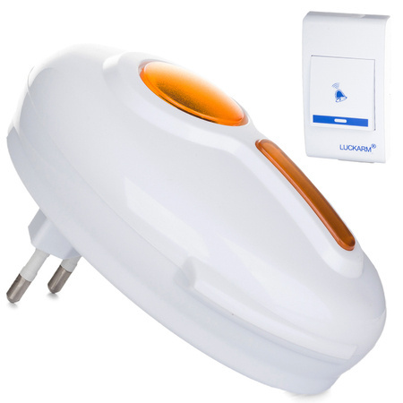 Wireless doorbell 230v 150m led melodies