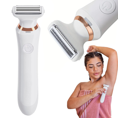 Women's shaver epilator body trimmer usb wet dry aku