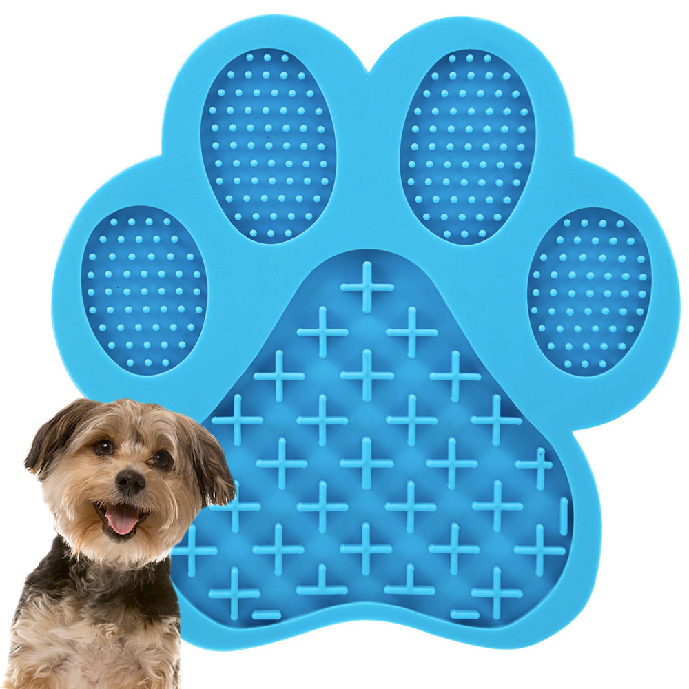 Anti-stress mat licking tray large