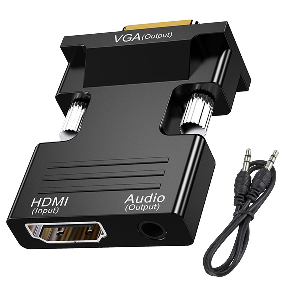 egoisme Intermediate eskortere Converter adapter from hdmi to vga d-sub audio | CATEGORIES \ RTV products  \ Computer and TV cables | verk.store