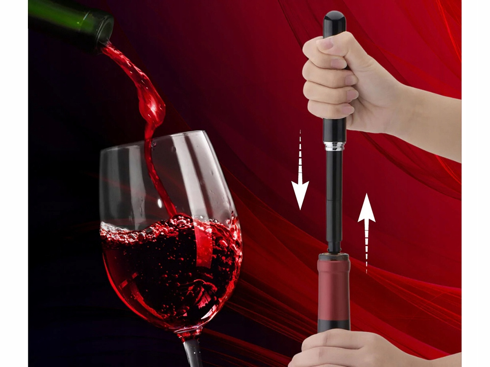 Corkscrew wine opener pneumatic cutter CATEGORIES \ Kitchen \ Openers