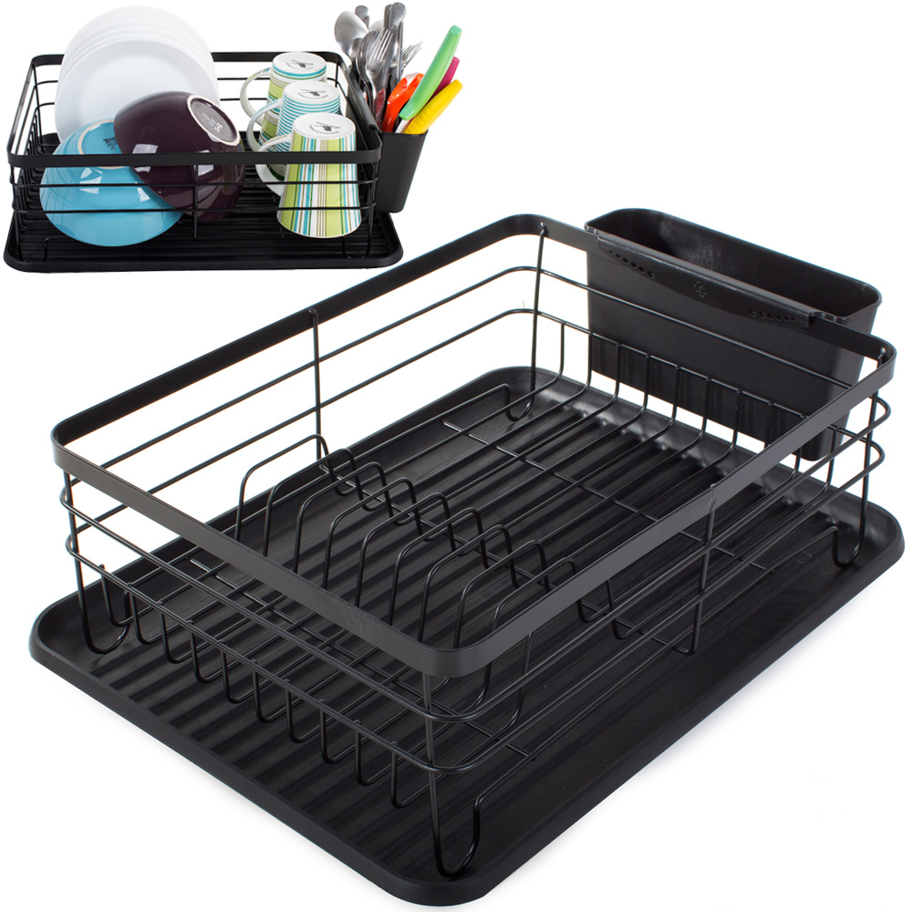 Drying rack dish drainer large tray, CATEGORIES \ Kitchen \ Dish dryers