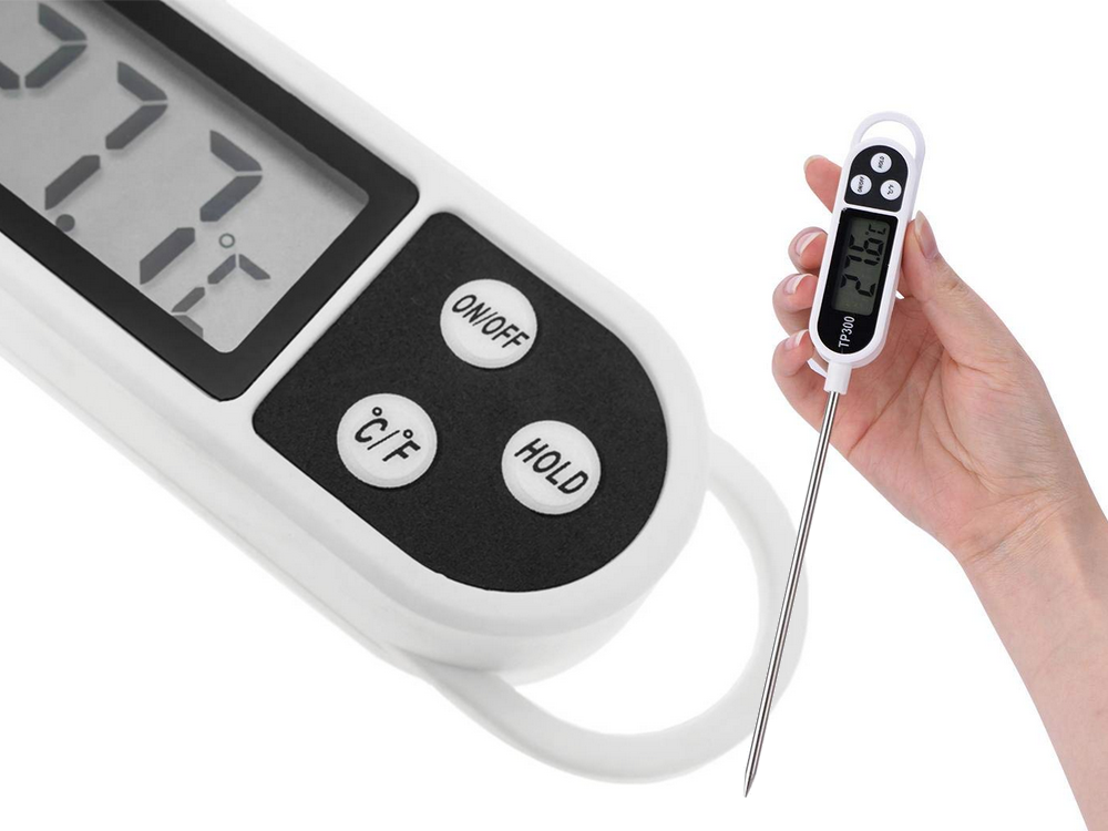 Tp300 Digital Food Thermometer Probe For Kitchen Bbq Meat Water