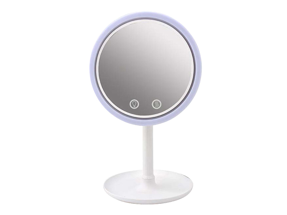 led makeup mirror with fan