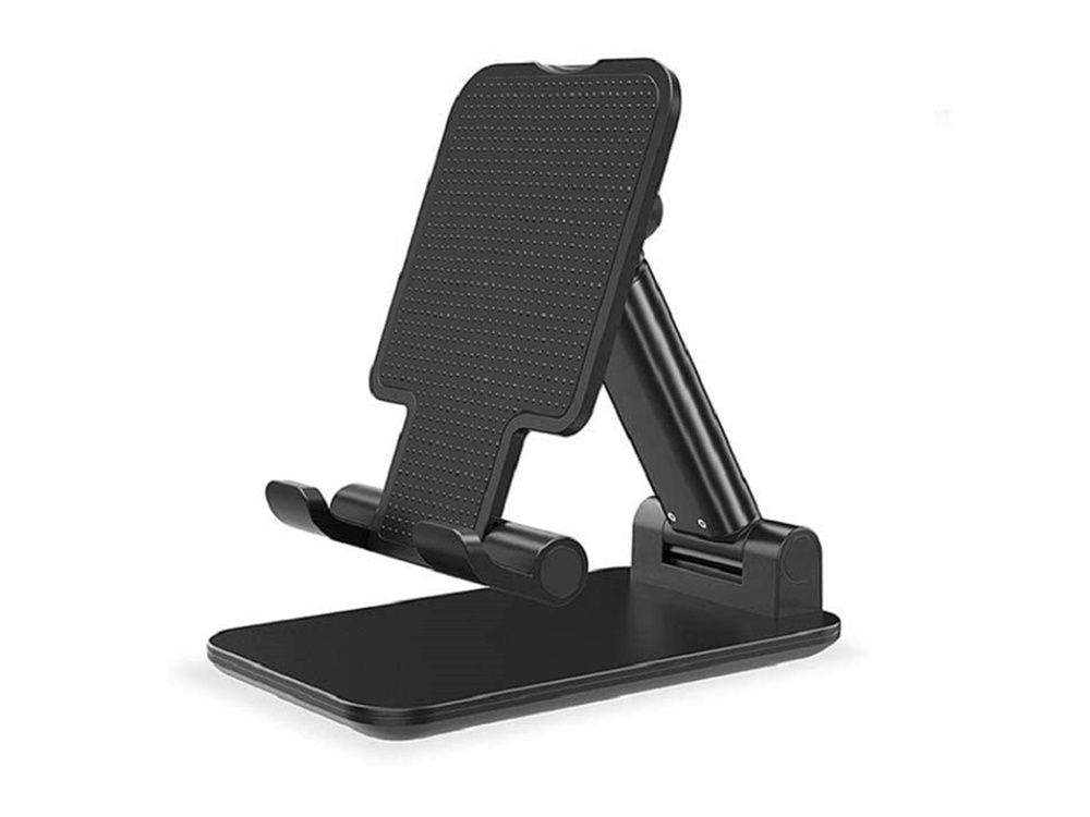 Mobile phone stand tablet holder foldable Black CATEGORIES \ Electronics \ Phone holders and
