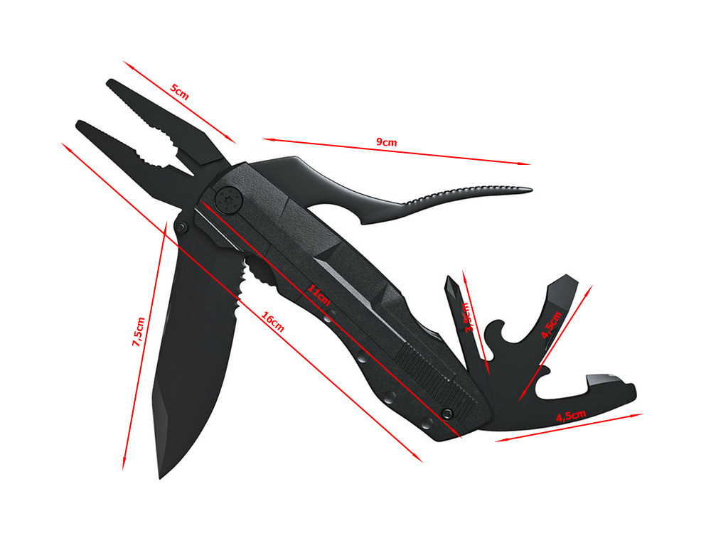 Multitool multifunction tool pocket knife case CATEGORIES \ Tourism