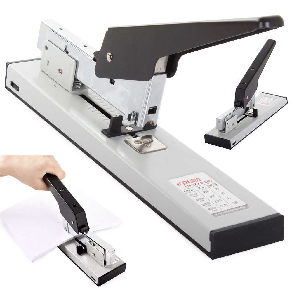 LLDYNW Stapler, Metal Desk Stapler, Binding Desk Stapler, 100 Sheet  Capacity Office Stapler – INPANI