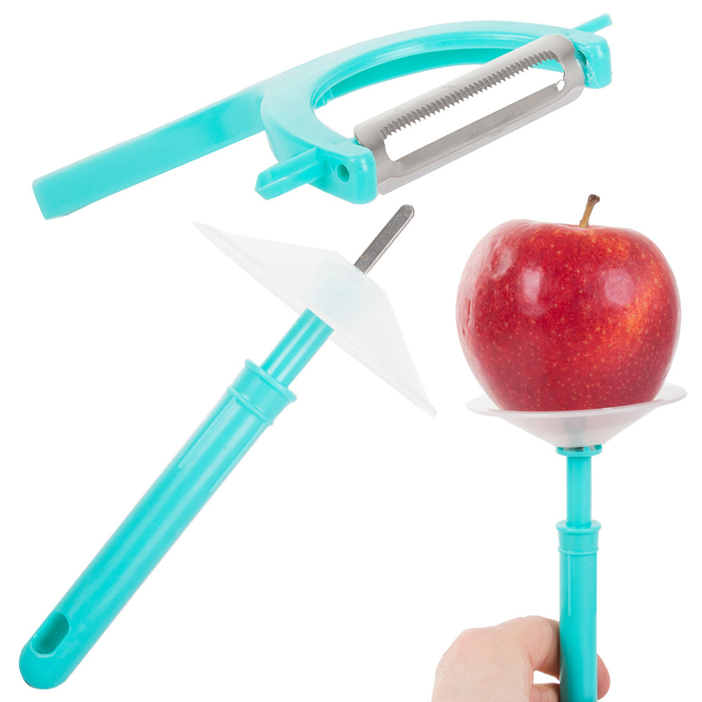 Peeler, scraper for vegetables, fruit with cover CATEGORIES \ House