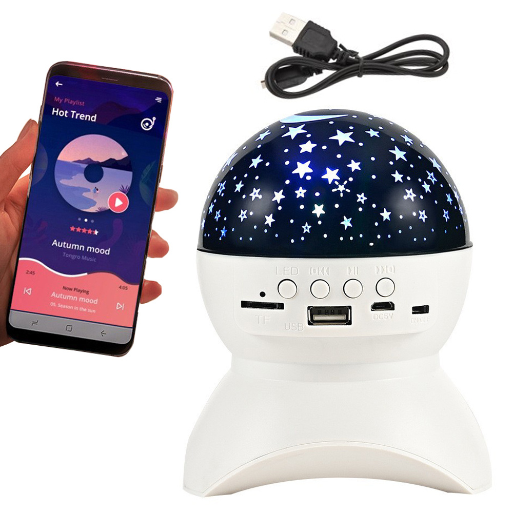 Usb Drevet Galaxy Star Projektor Lampe Romantisk Led Starry Sky Night Light  For BilTak Home Room Tak Dekor Plug and Play