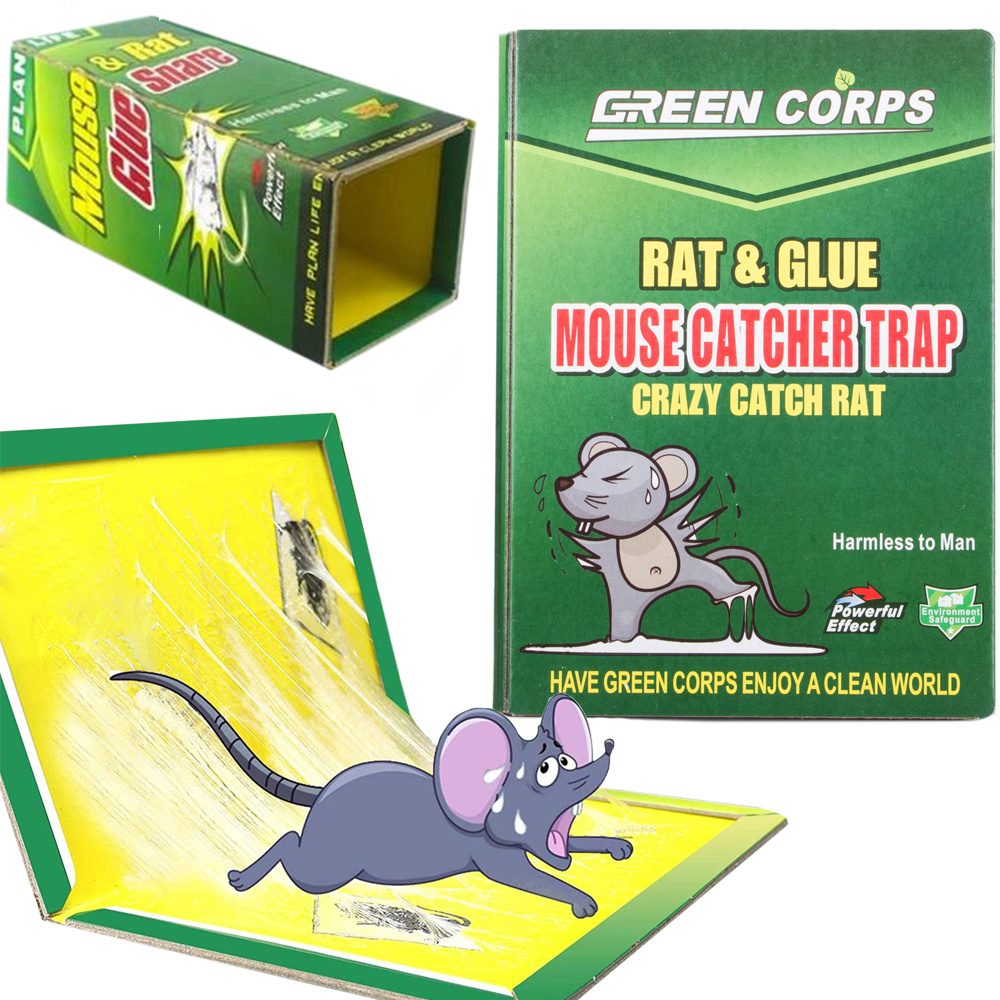 Sticky mousetrap trap sticker for mice and rats, harmless to pets