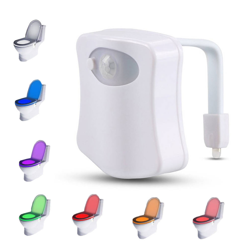 Lighting Led Light Wc Toilet Bowl Sensor