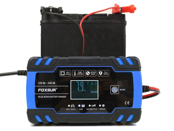 12v 24v automatic car charger with battery repair function