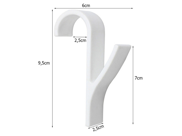 2x bathroom hanging hook for radiator and bathroom heater