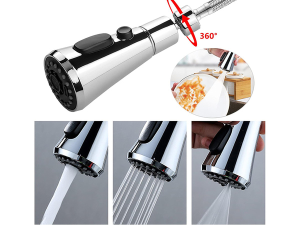 3-in-1 kitchen adapter perlator