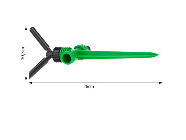 360° rotary pulsating lawn sprinkler