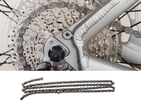 6/7/8-row bicycle chain 116 links mtb heavy duty with pin