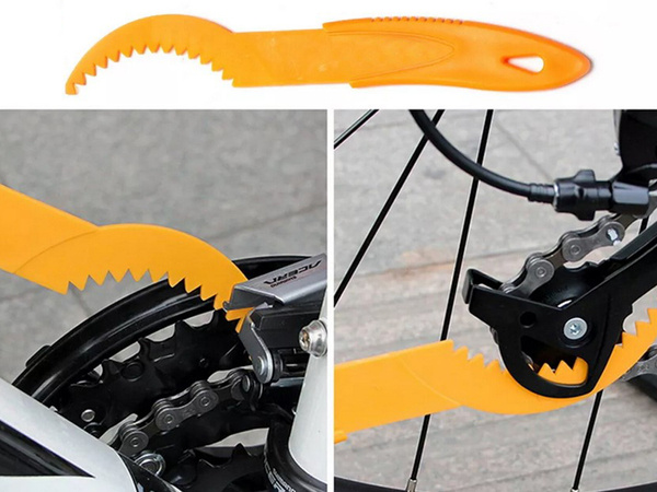 7-in-1 bike cleaning and maintenance kit tire chain brush