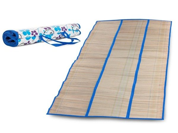 90x170 Rolled Straw Thermal Beach Mat